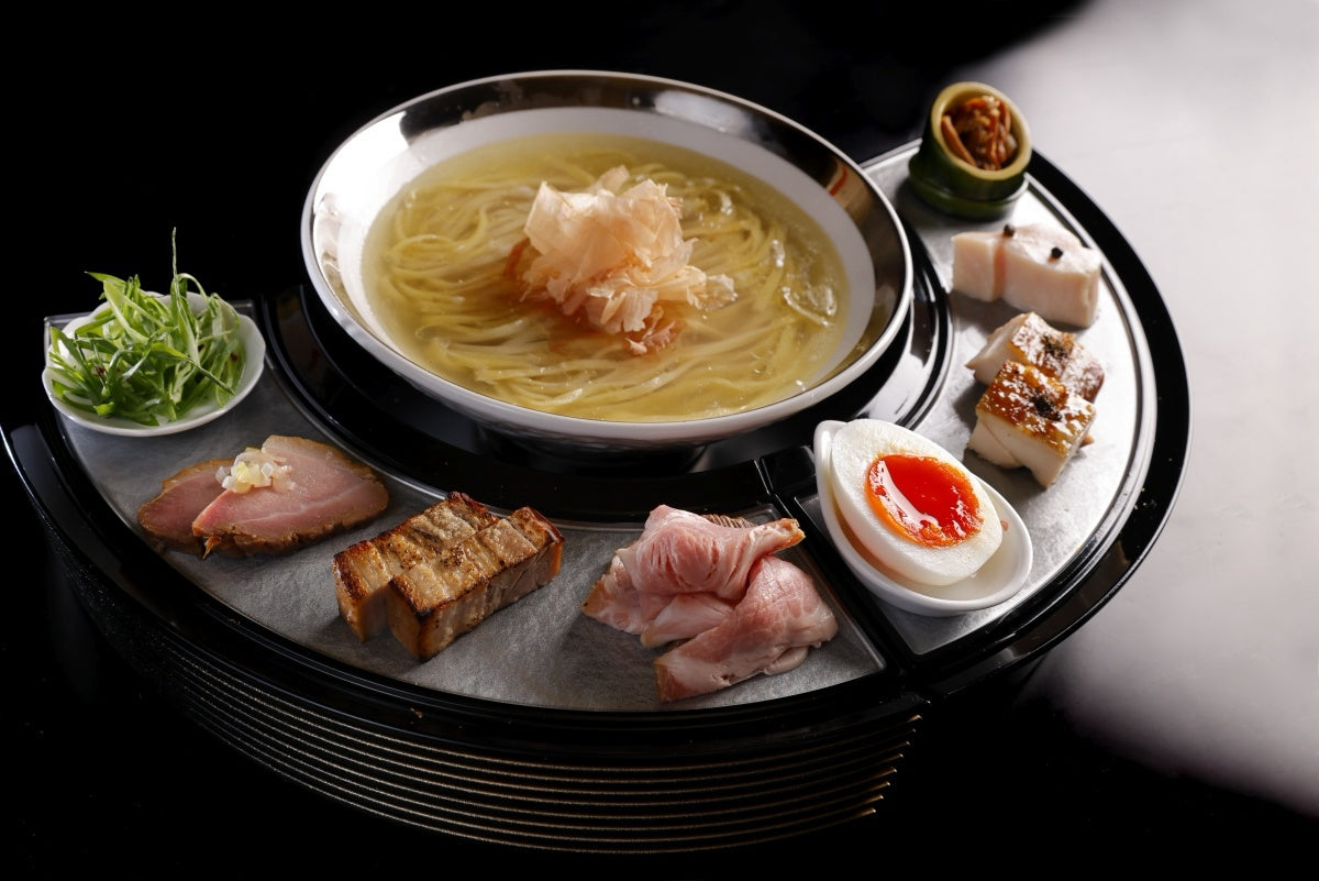 Silver Shio Soba with Three Premium Meats